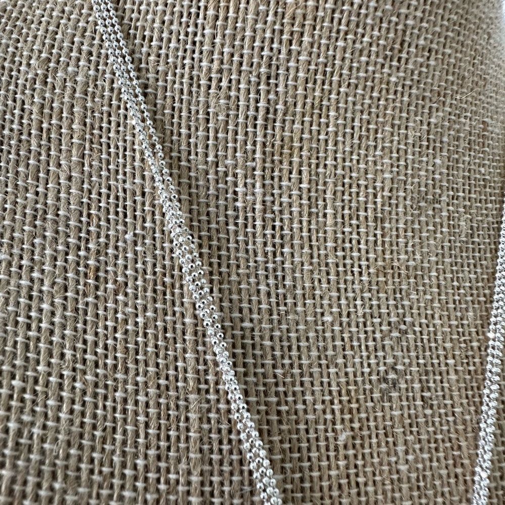 Vintage Italian 925 Sterling Purple Heart CZ Necklace - Picture 4 of 11